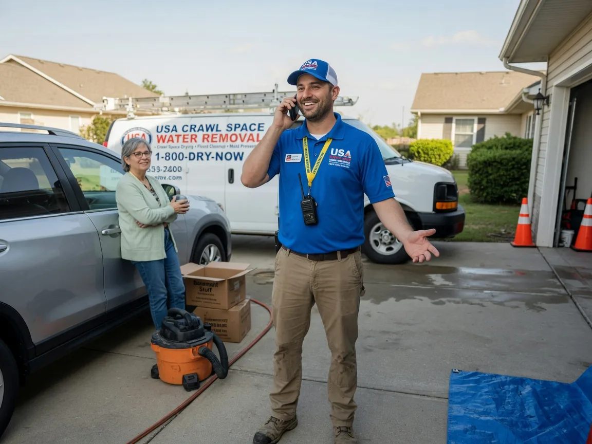 Crawl Space Water Removal Tamms, IL FAQs